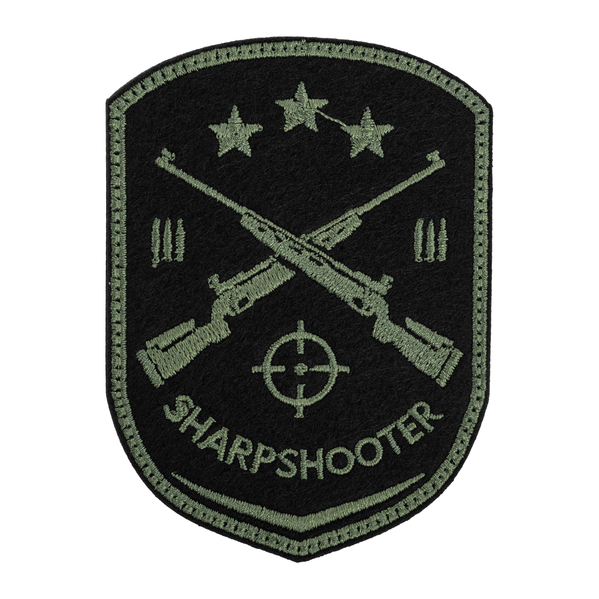 Sharpshooter Patch 65 x 90 mm - Green