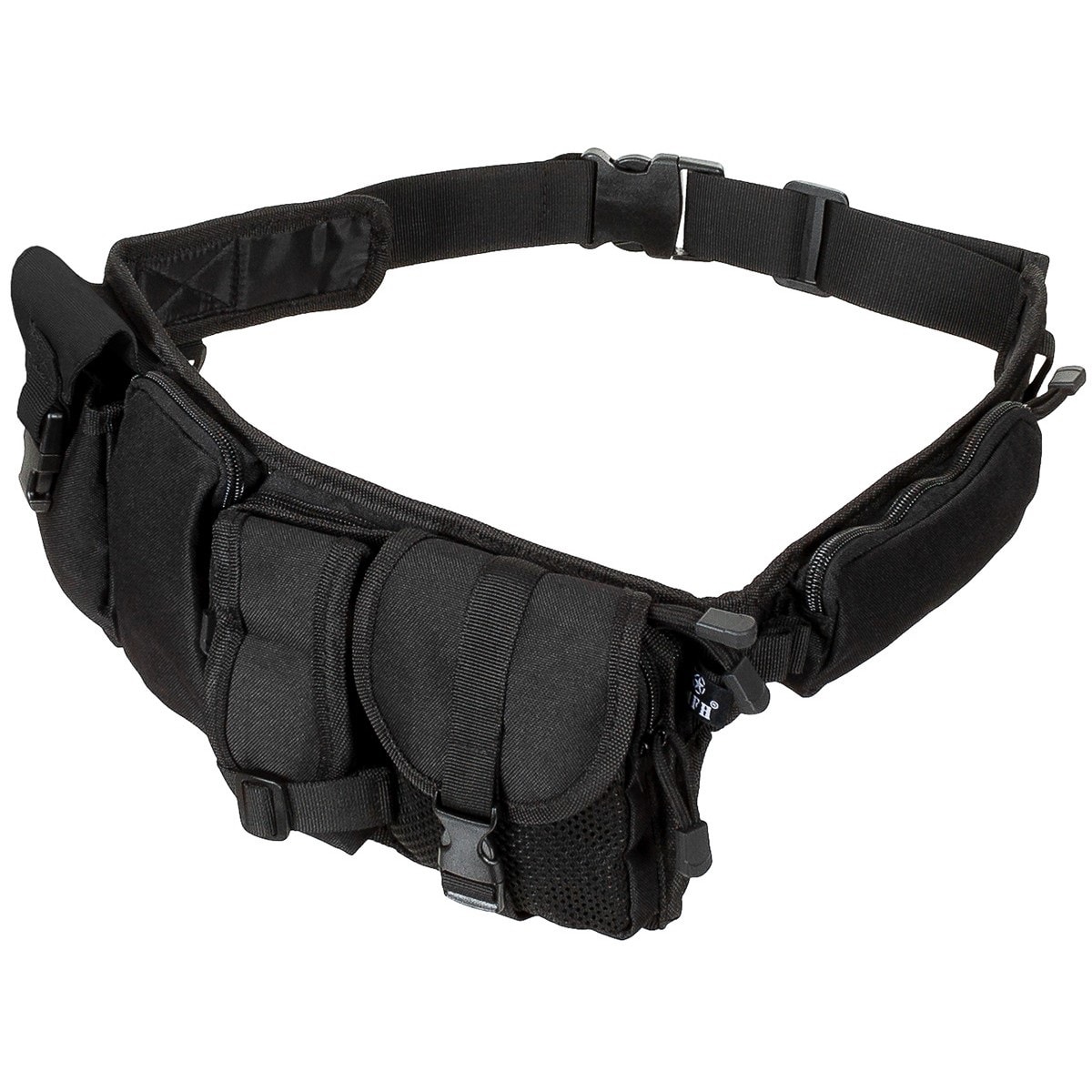 MFH Waist Belt 6 elements - Black