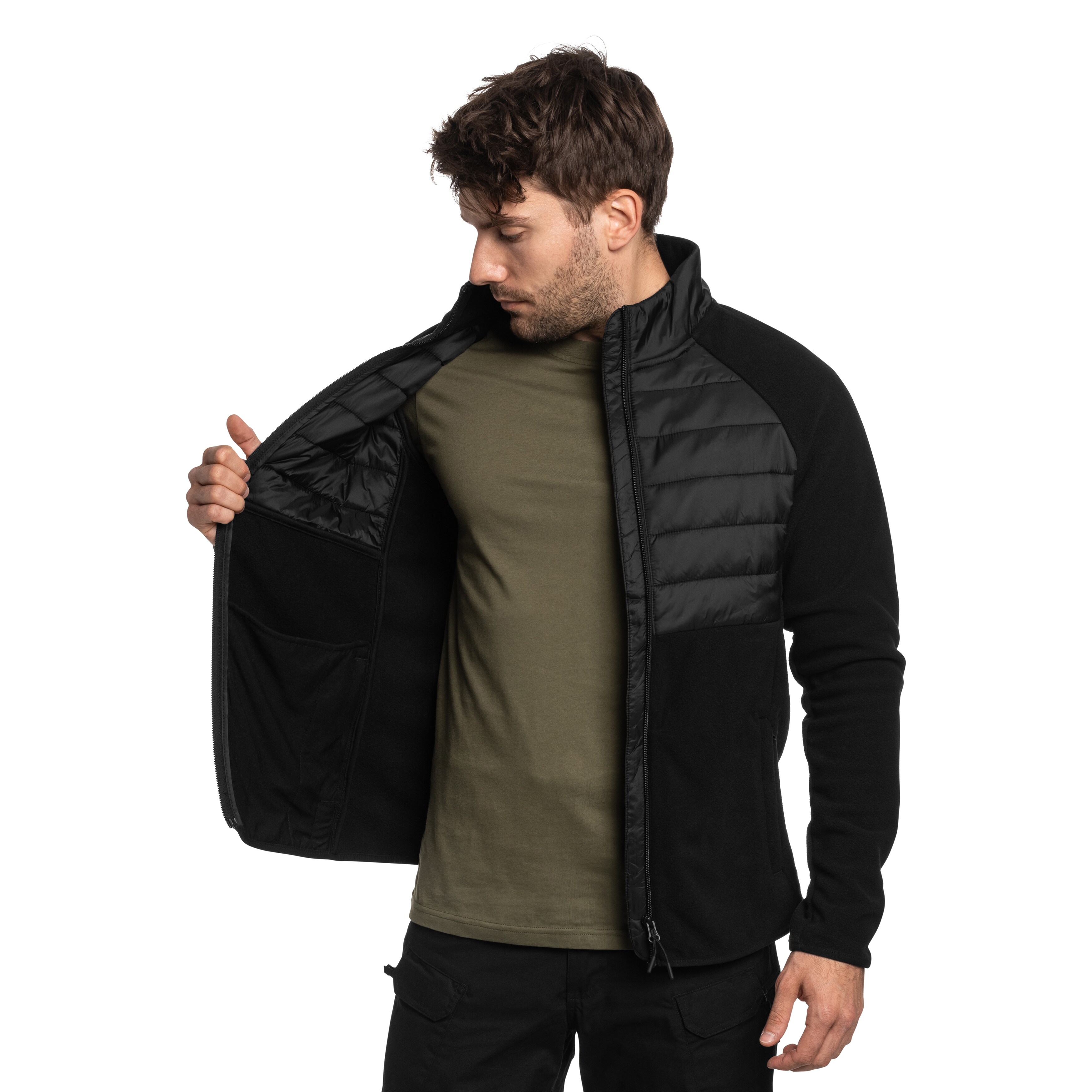 4F M249 Fleece - Black