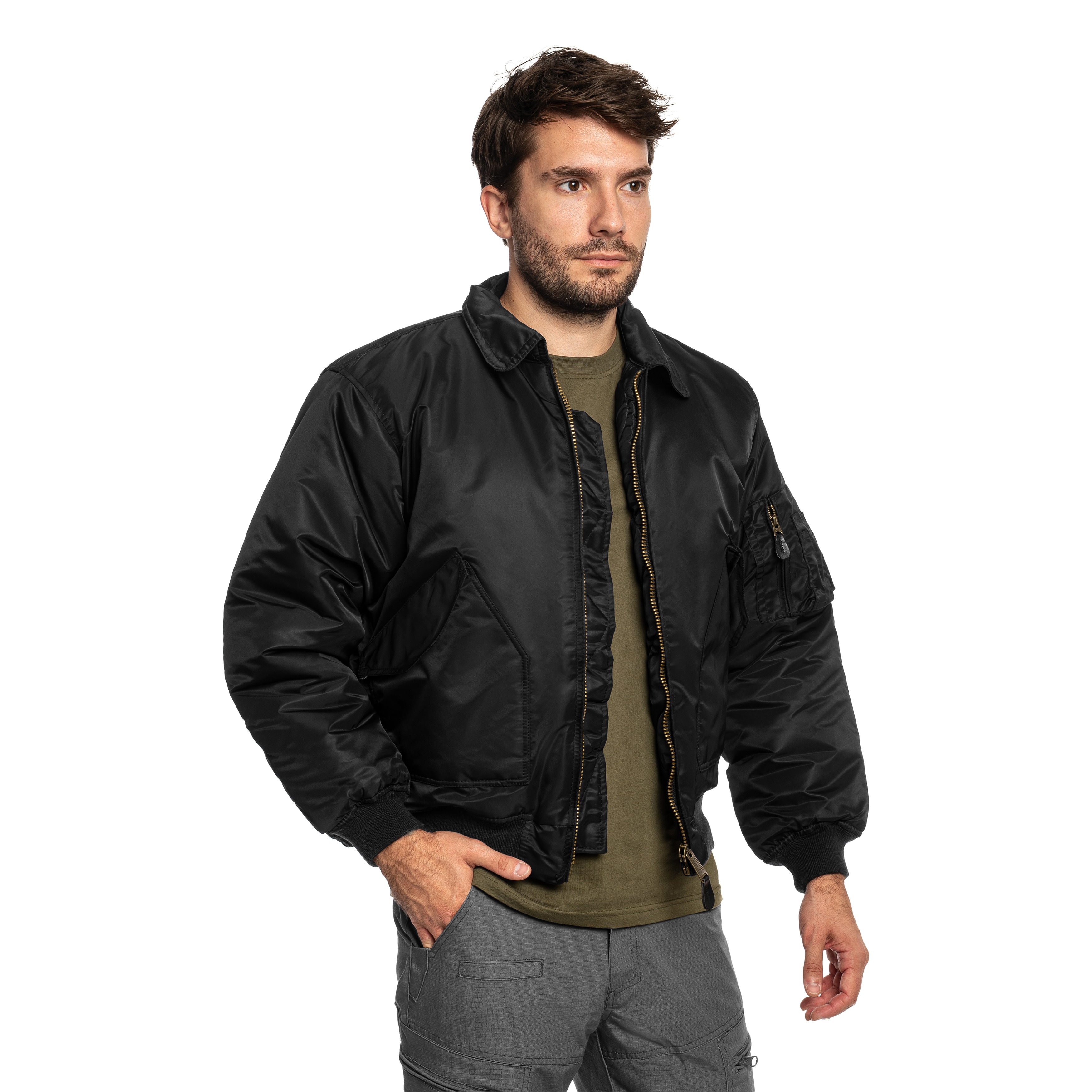 MFH US CWU Jacket - Black