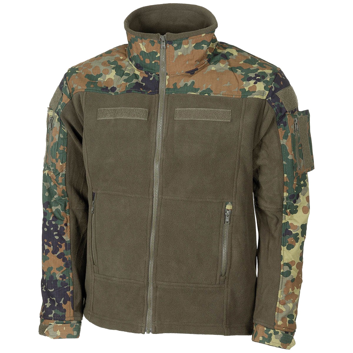 MFH Combat Fleece Jacket - Flecktarn