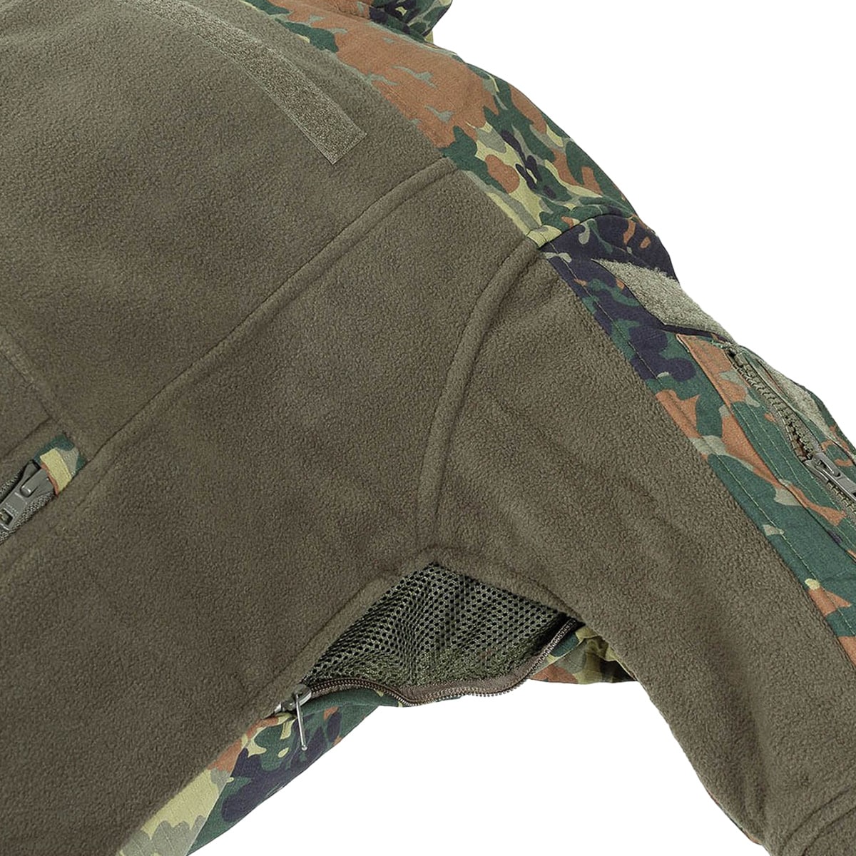 MFH Combat Fleece Jacket - Flecktarn