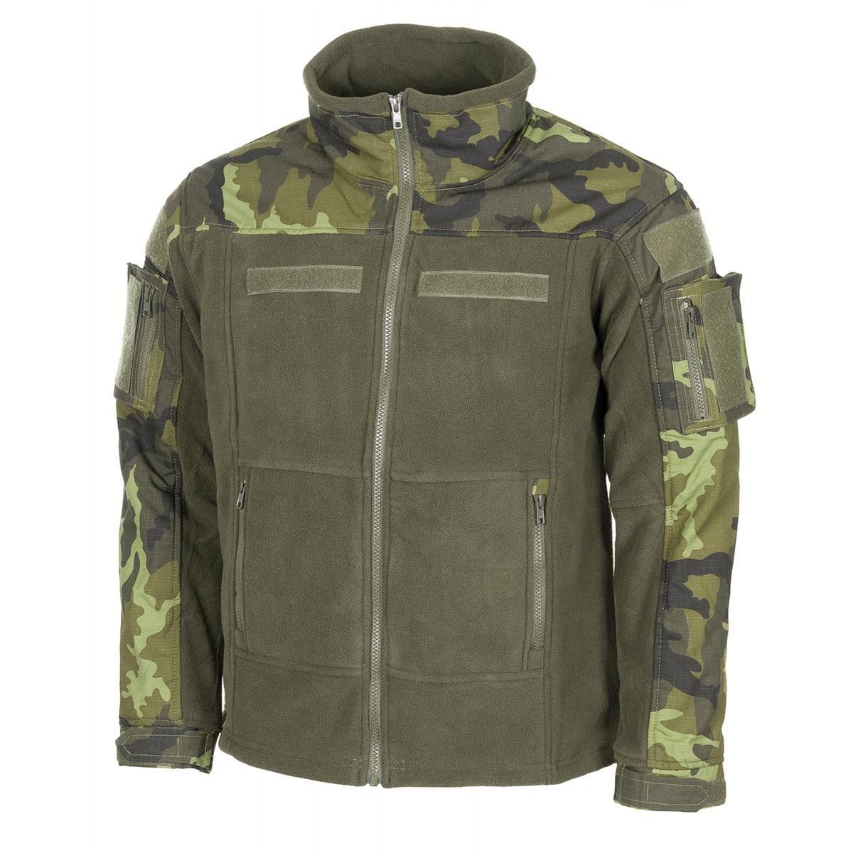 MFH Combat Fleece Jacket - M95 CZ Camo