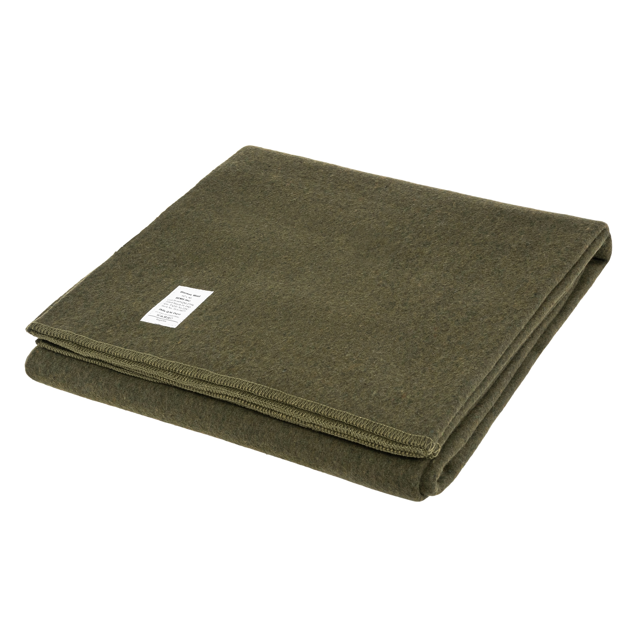 Mil-Tec US Wool blanket 225 x 165 cm - Green