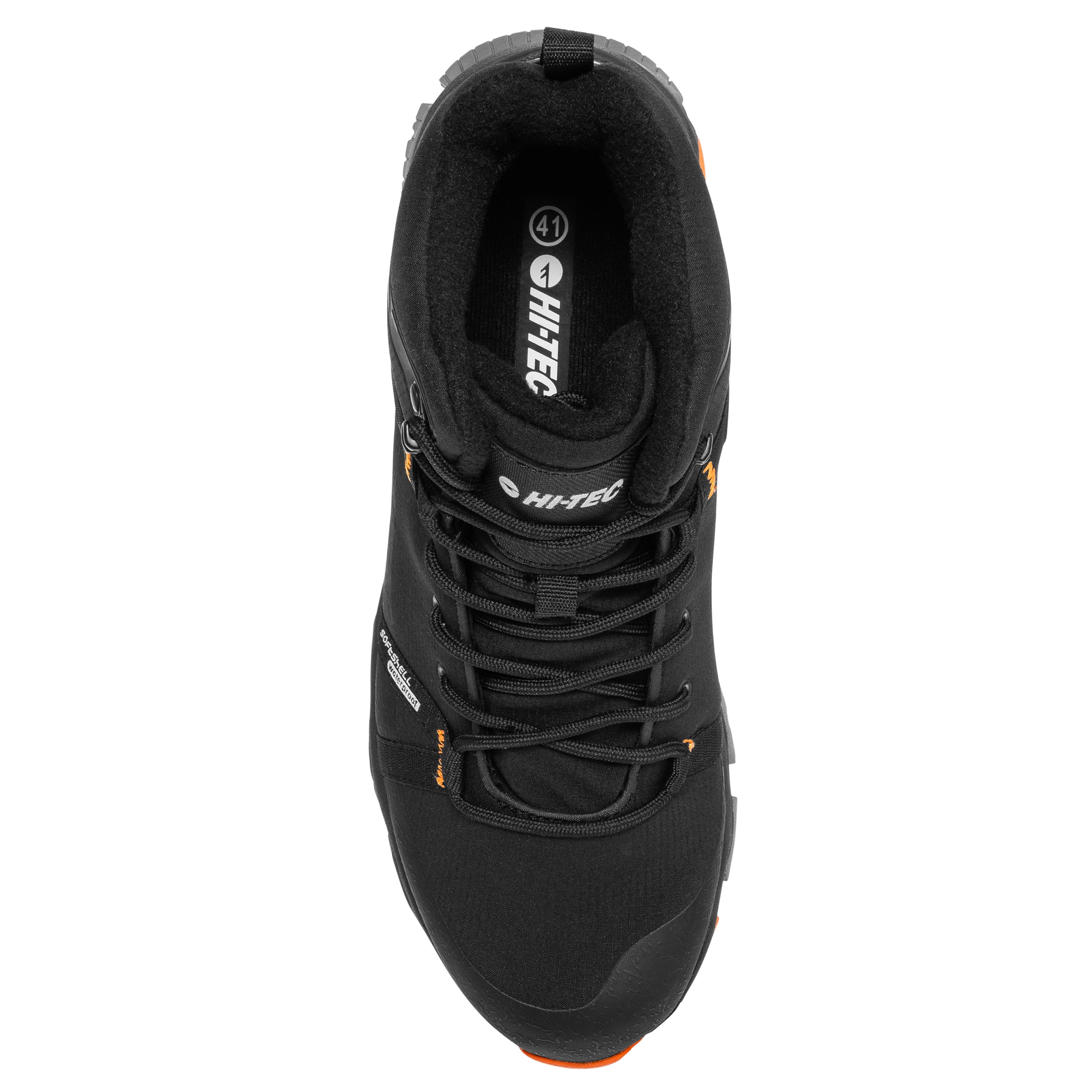 Hi-Tec Himba Mid WP Boots - Black/Orange