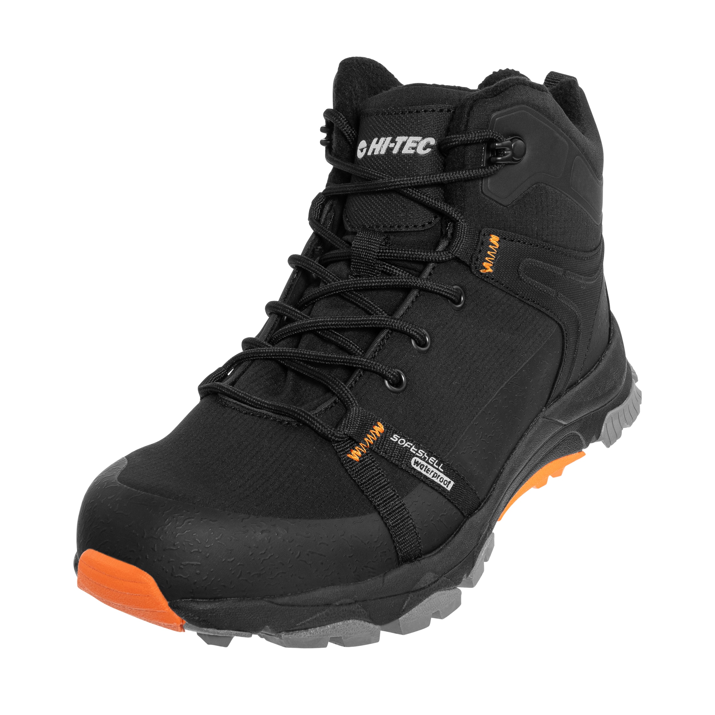 Hi-Tec Himba Mid WP Boots - Black/Orange