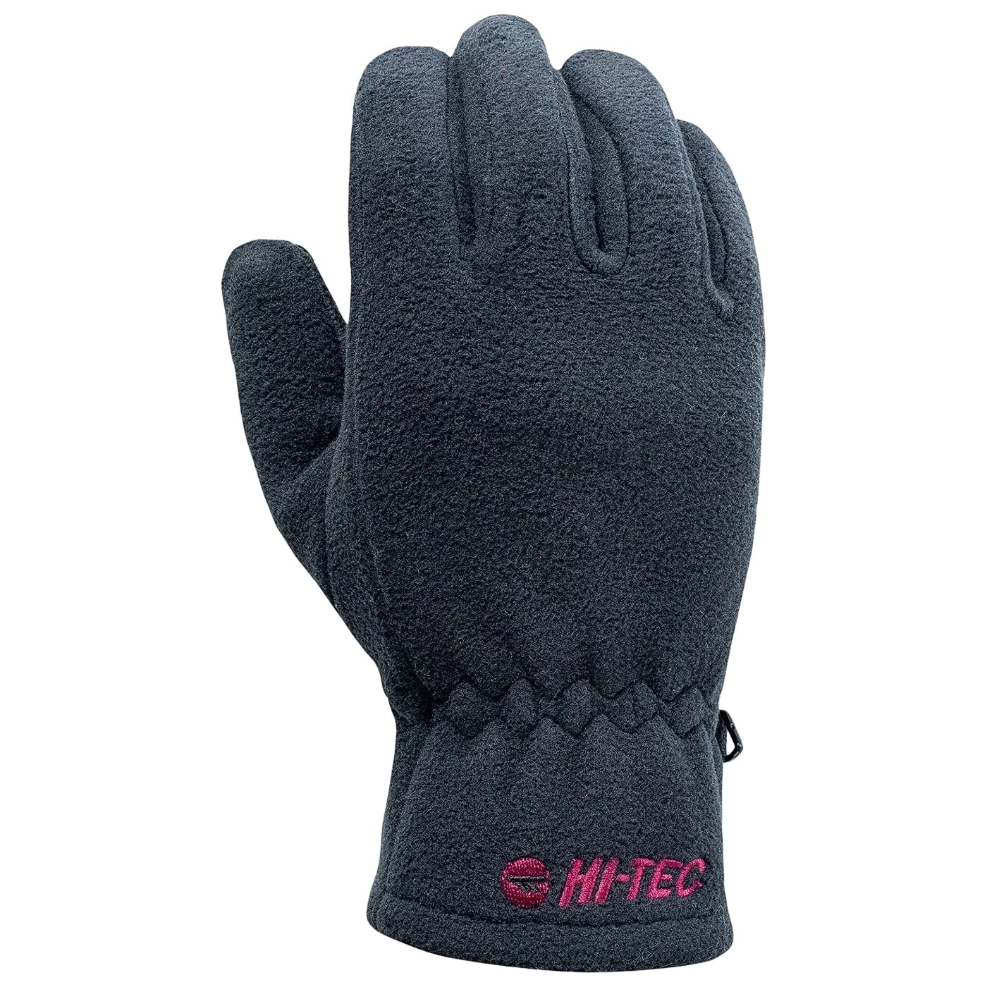 Hi-Tec Lady Bege Stretch Winter Women's Gloves - Limo/Sangria