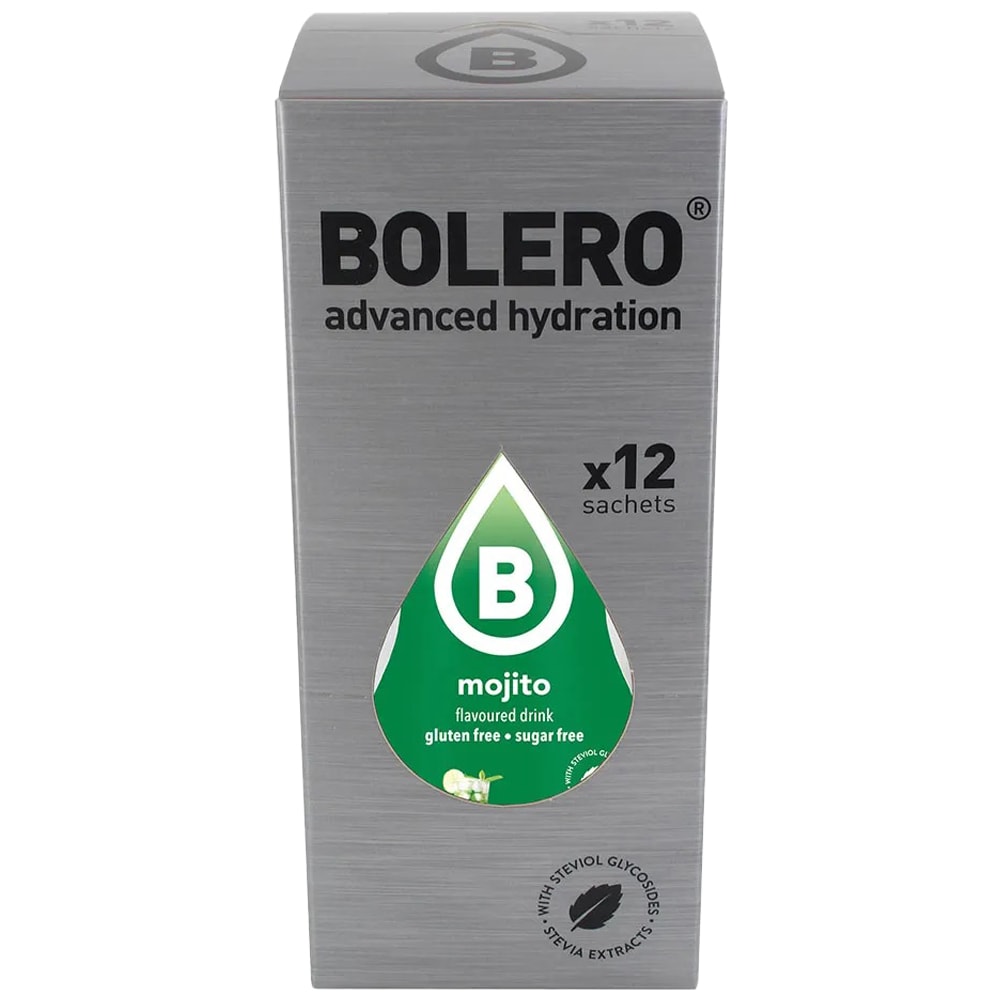 Bolero Mojito beverage powder with stevia 9 g - 12 pcs.