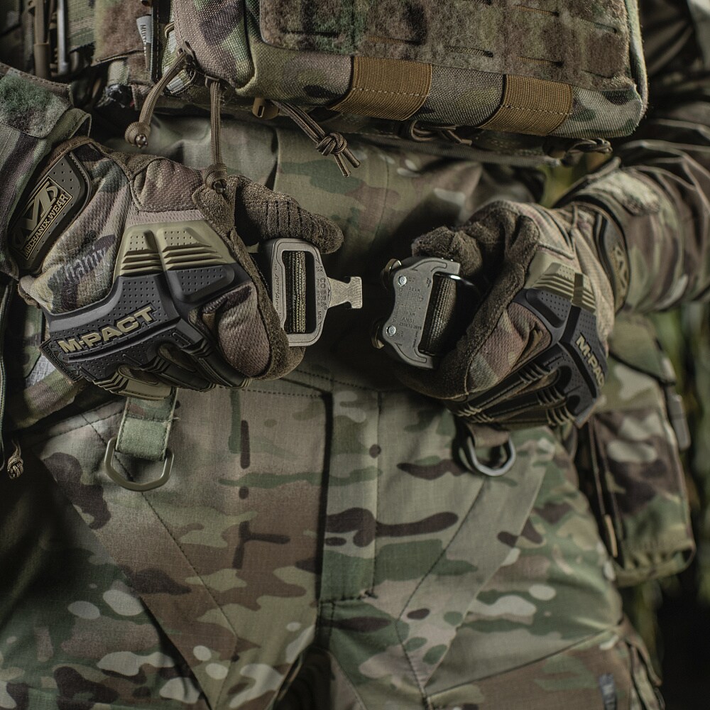 M-Tac War Belt Tiger D-Ring Cobra Tactical Belt - Multicam