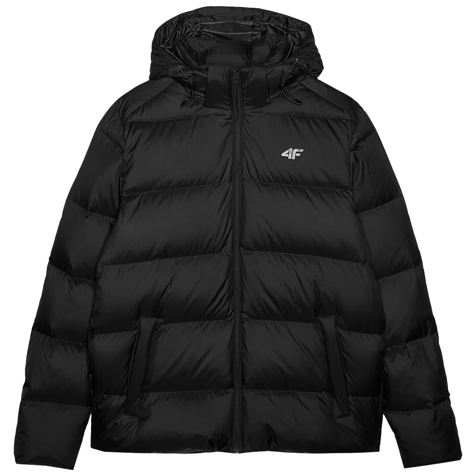 4F M513 Down Jacket - Deep Black