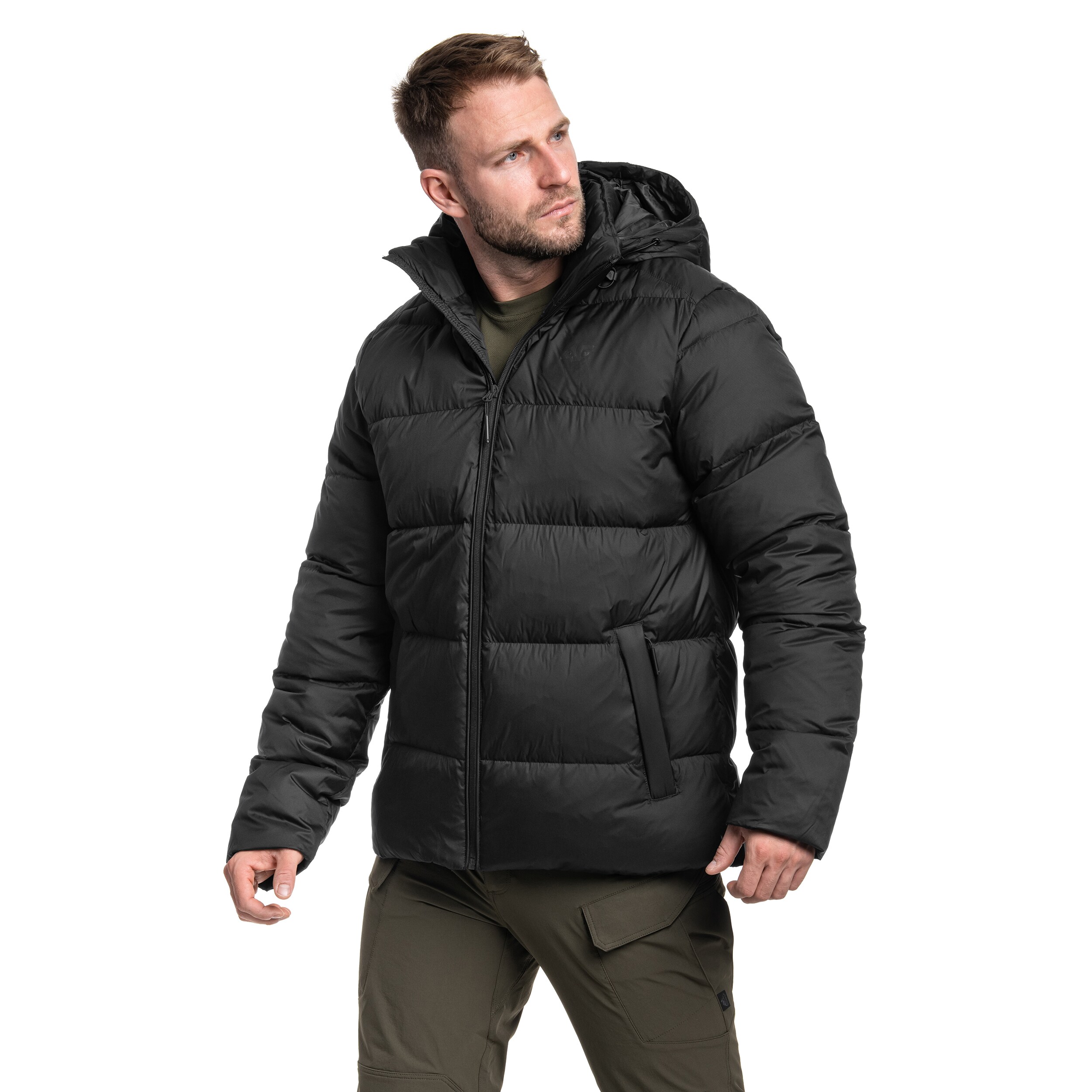 4F M513 Down Jacket - Deep Black