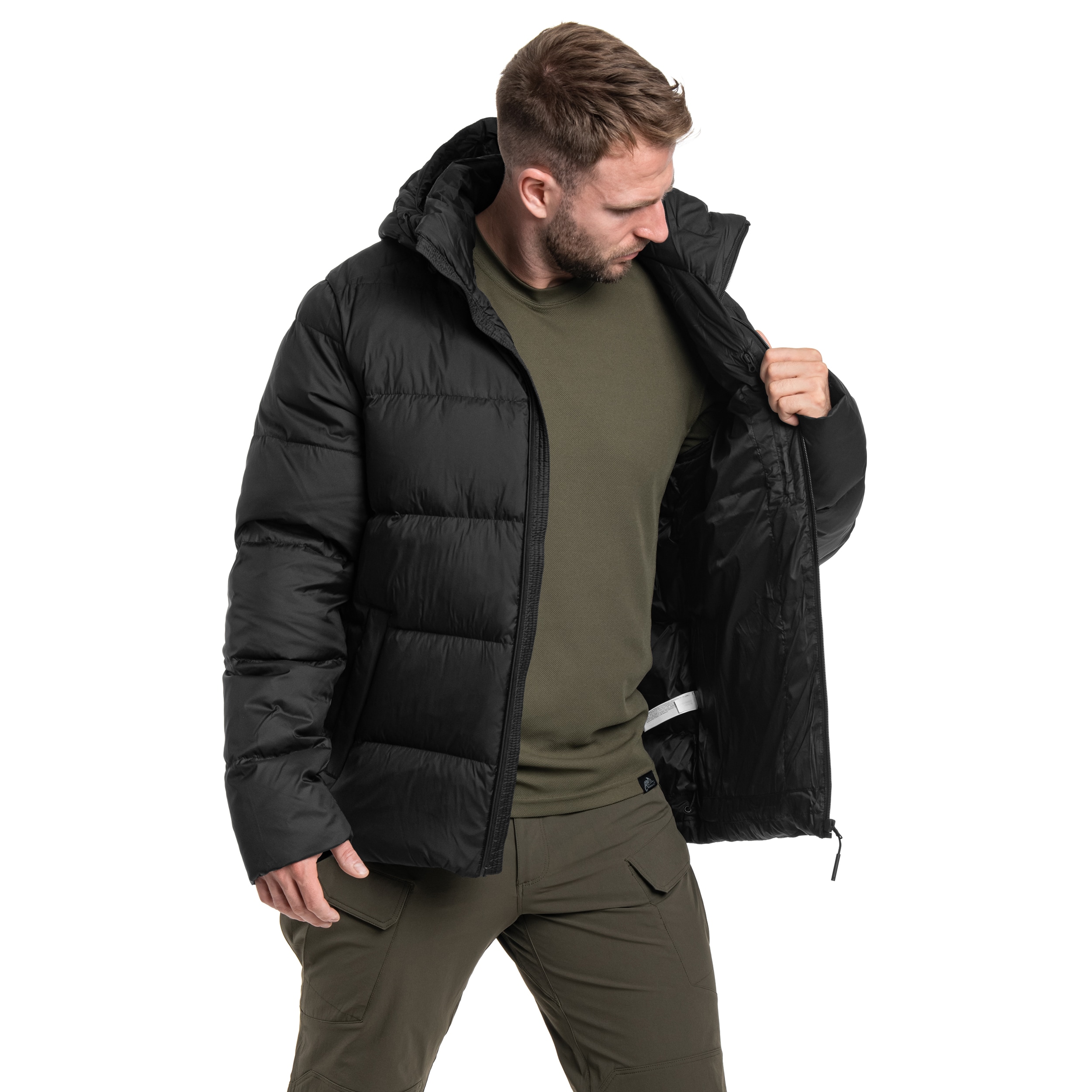 4F M513 Down Jacket - Deep Black