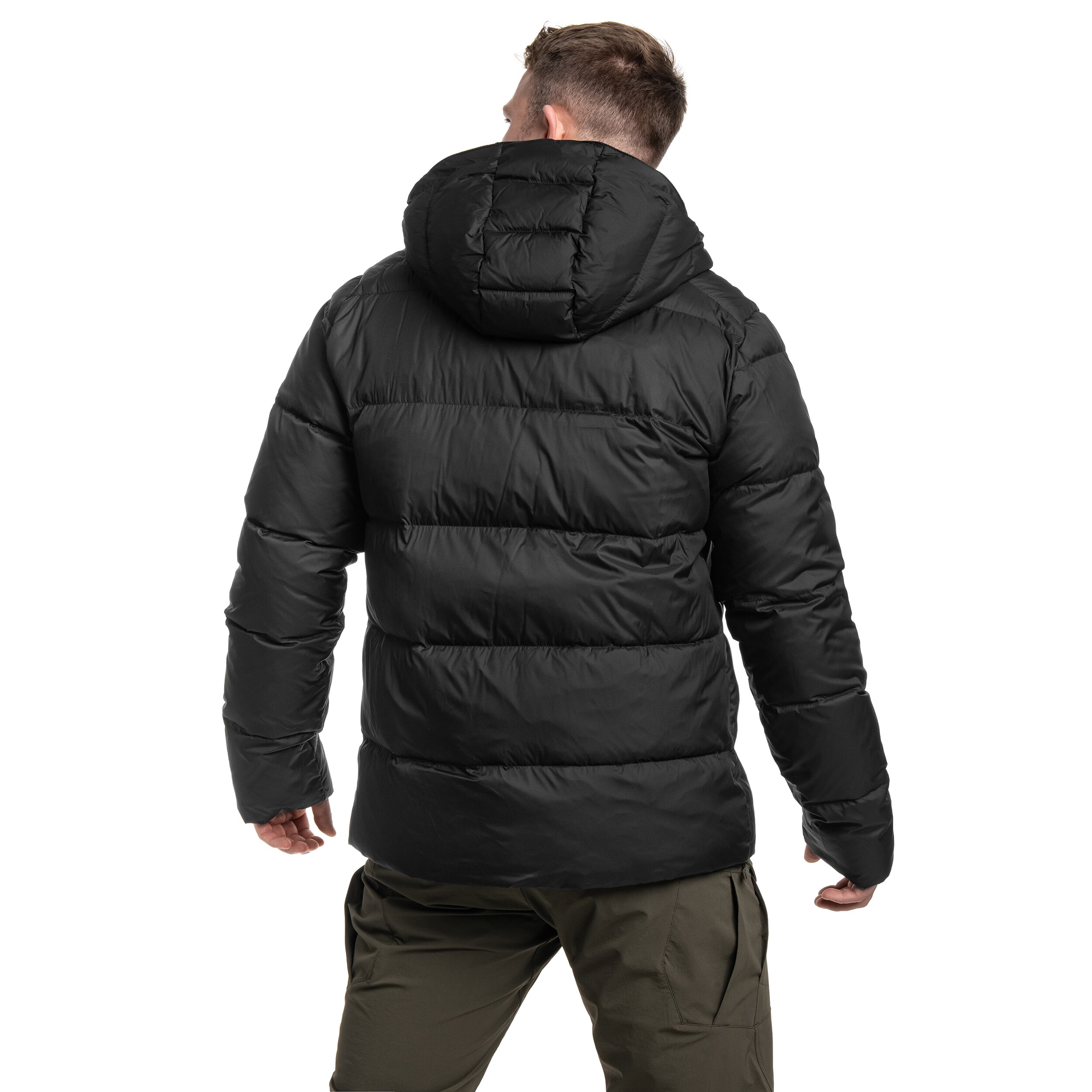 4F M513 Down Jacket - Deep Black