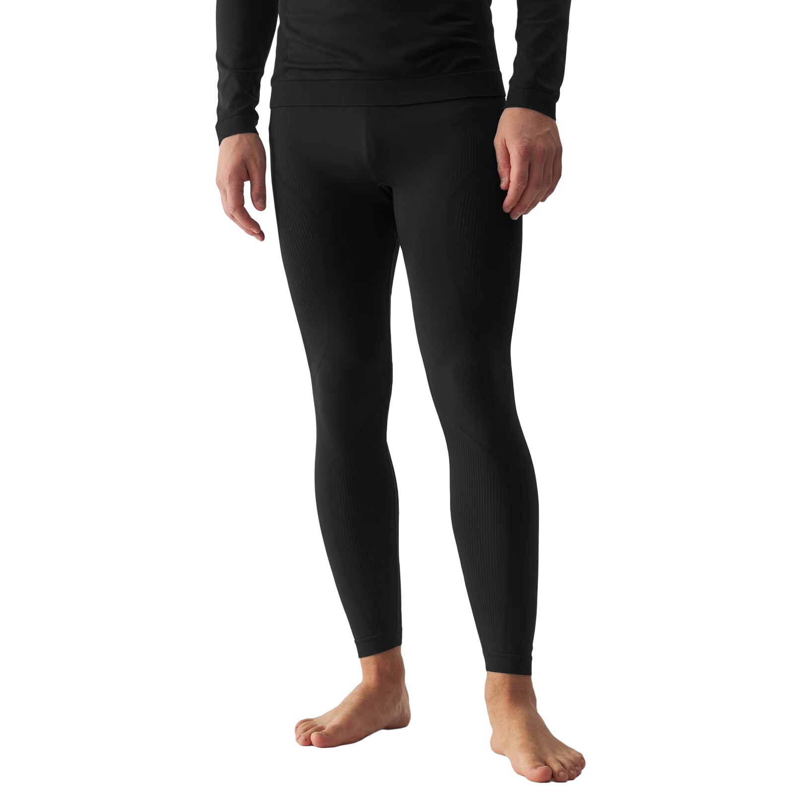 4F M173 Men's Thermoactive Leggings - Black