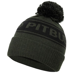 Pitbull Vermel Winter Beanie - Olive/Black