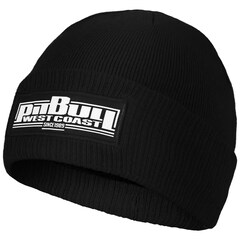 Pitbull One Tone Boxing Winter Beanie - Black