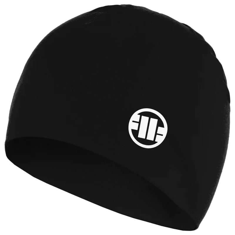 Pitbull West Coast Small Logo II Winter Beanie - Black/White