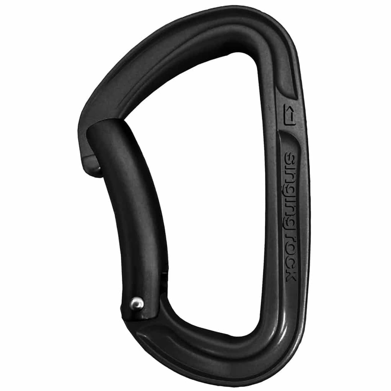 Singing Rock Colt Bent Climbing Carabiner - Black