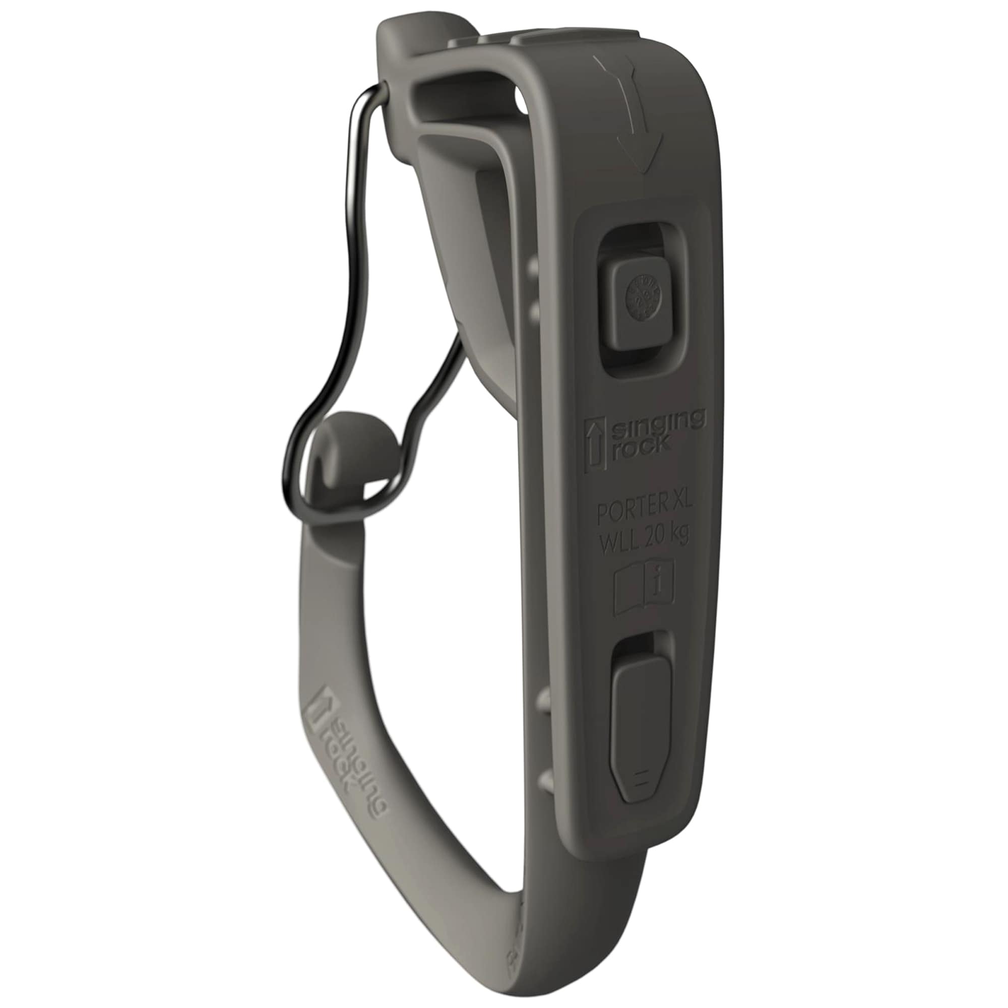 Singing Rock Porter XL Carabiner - Grey