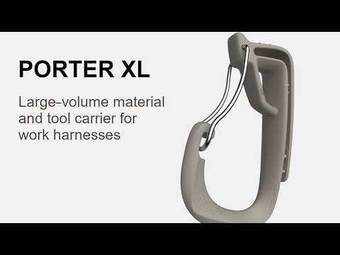 Singing Rock Porter XL Carabiner - Grey