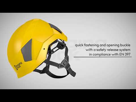 Singing Rock Flash Industry Safety Helmet - Black