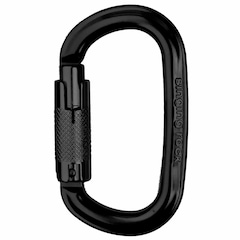 Singing Rock Ozone Triple Lock Climbing Carabiner - Black
