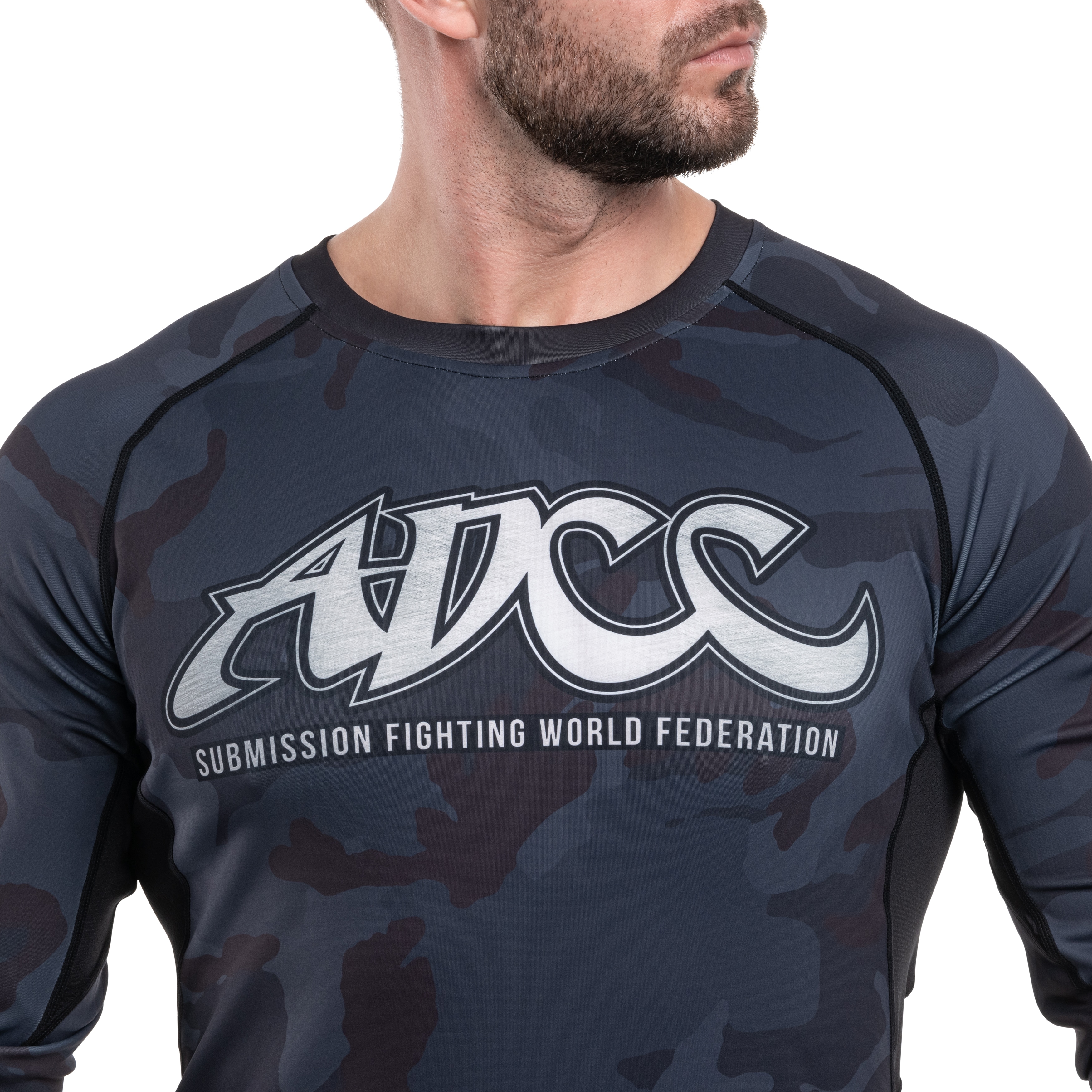 Pitbull West Coast LongSleeve Rashguard ADCC Thermoactive Shirt - Camo