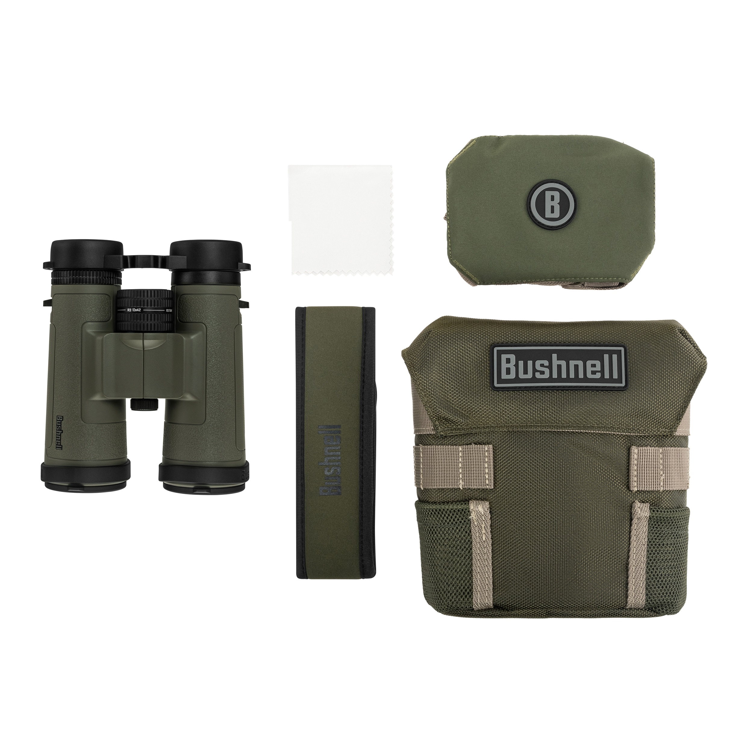 Bushnell R3 Binoculars 10x42 - Ranger Green