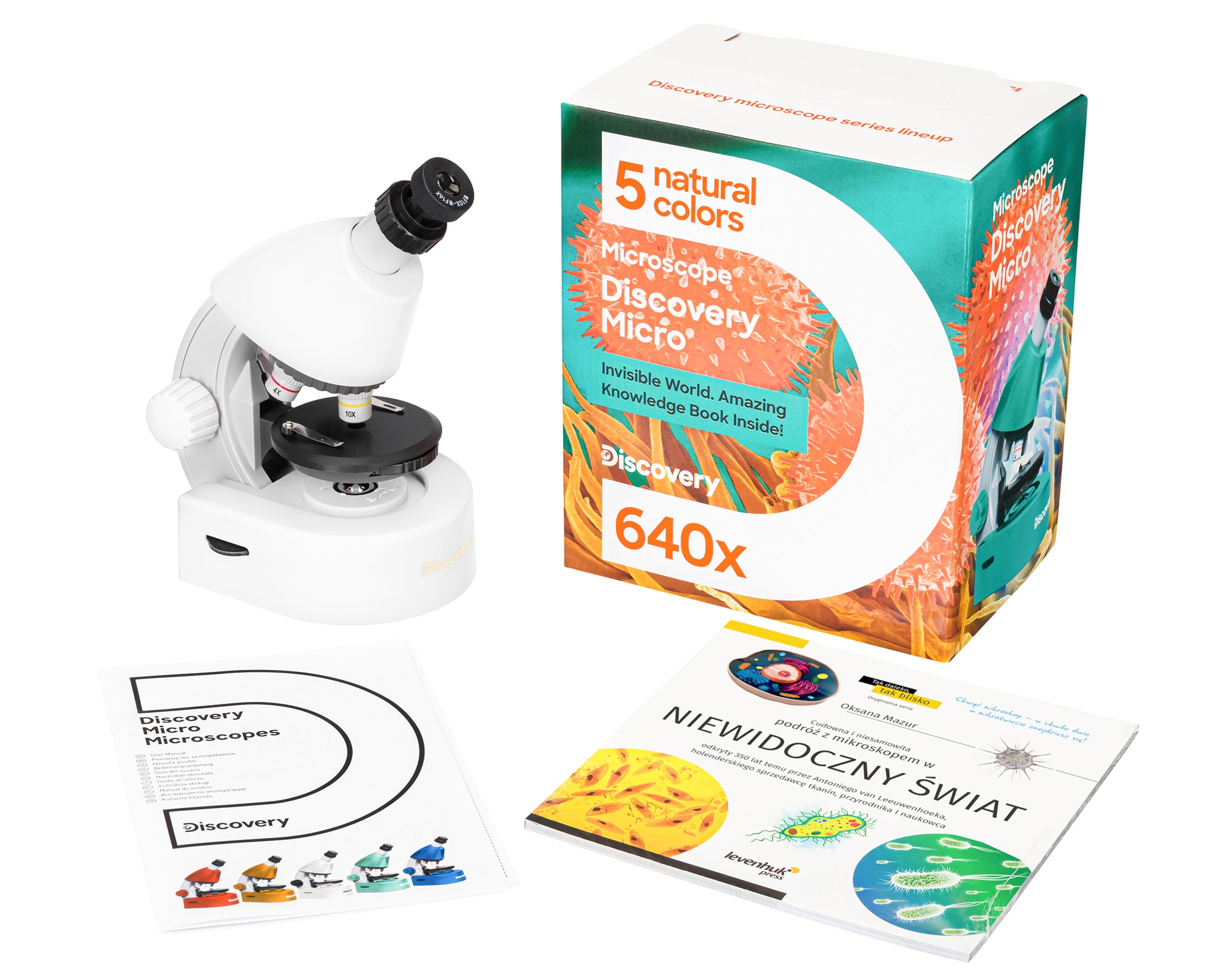 Levenhuk Discovery Micro Microscope - Polar