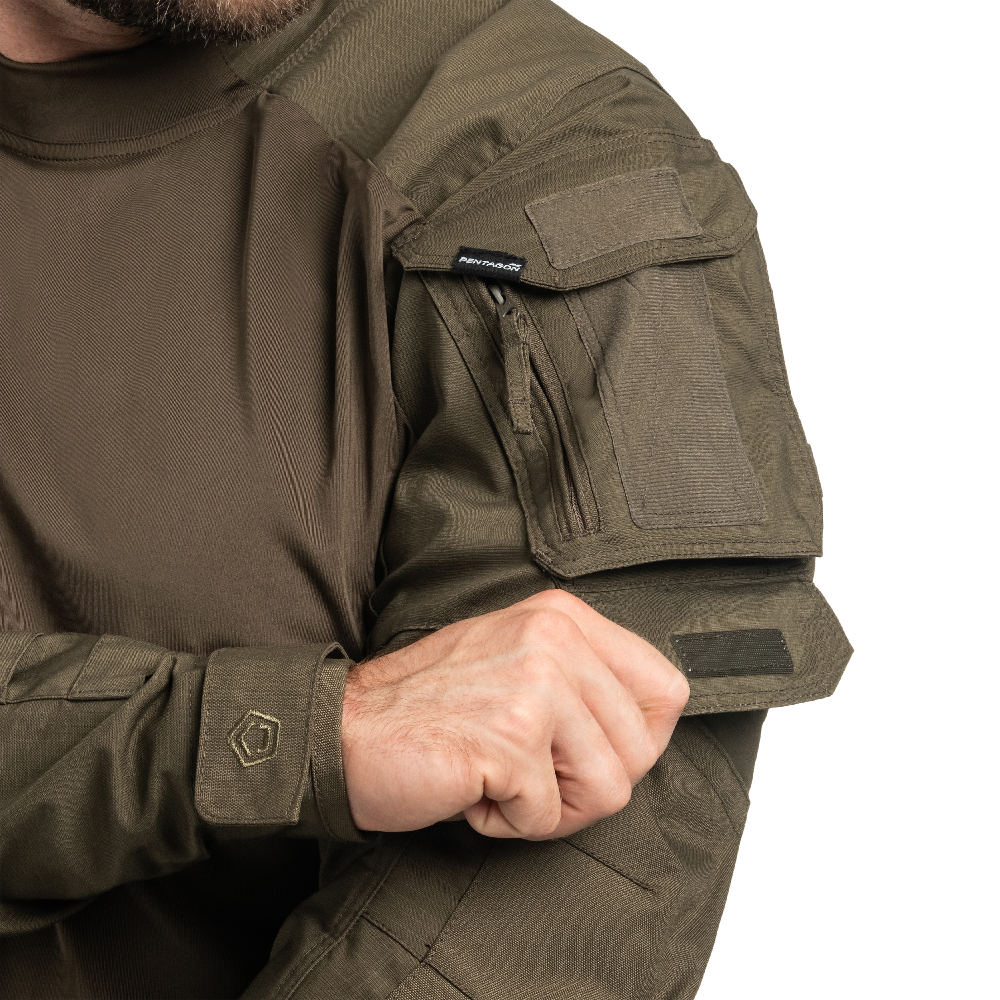 Pentagon Wolf Combat Shirt - Ranger Green