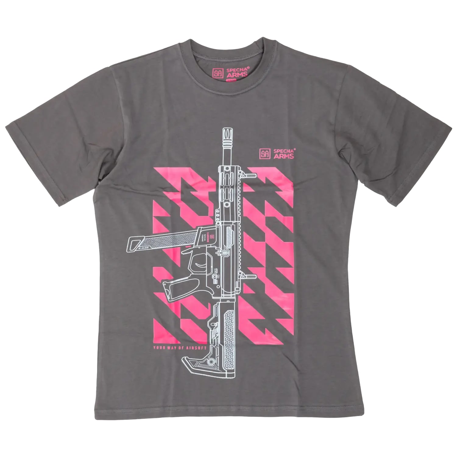 Specna Arms Flex X-Series Your Way Of Airsoft 05 T-shirt - Pink