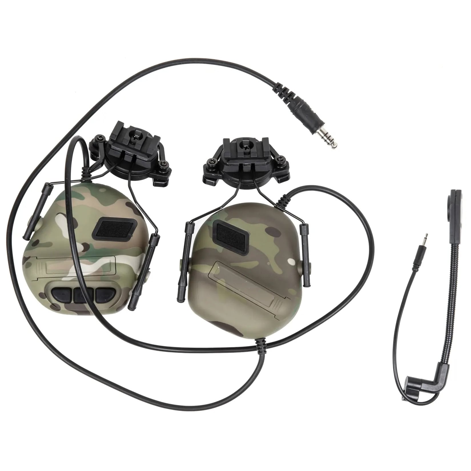 Wosport HD-11 Gen. 5 Active Hearing Protectors - MultiCam