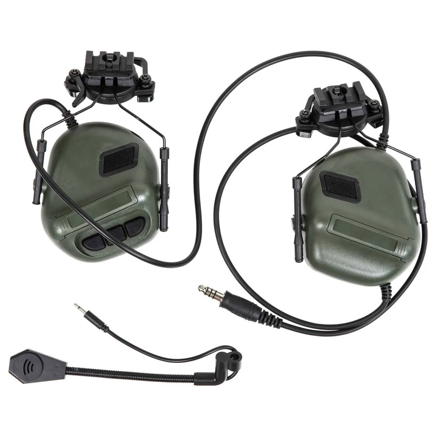 Wosport HD-11 Gen. 5 Active Hearing Protectors - Olive