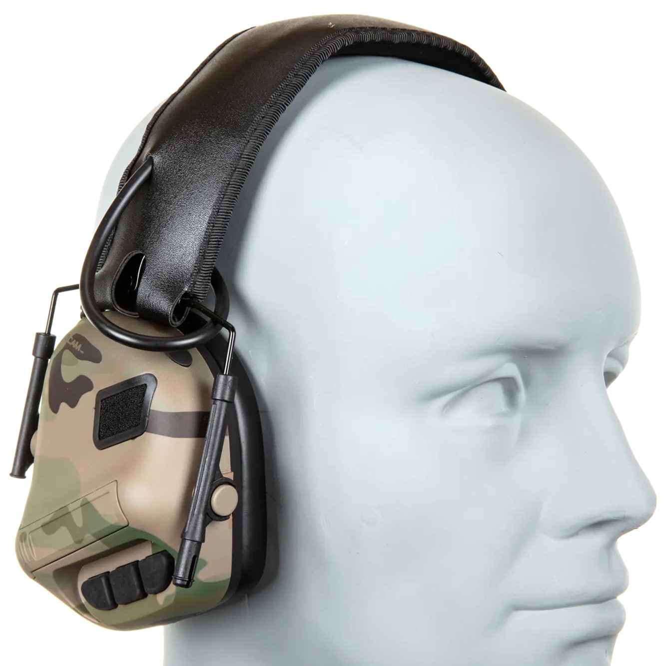 Wosport HD-12 IPSC Gen. 5 active hearing protectors - MultiCam