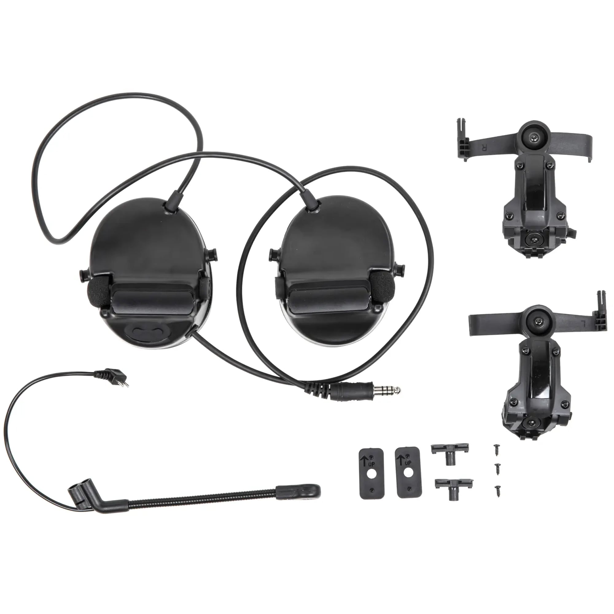 Wosport C5 HD-24 Active Hearing Protectors - Black