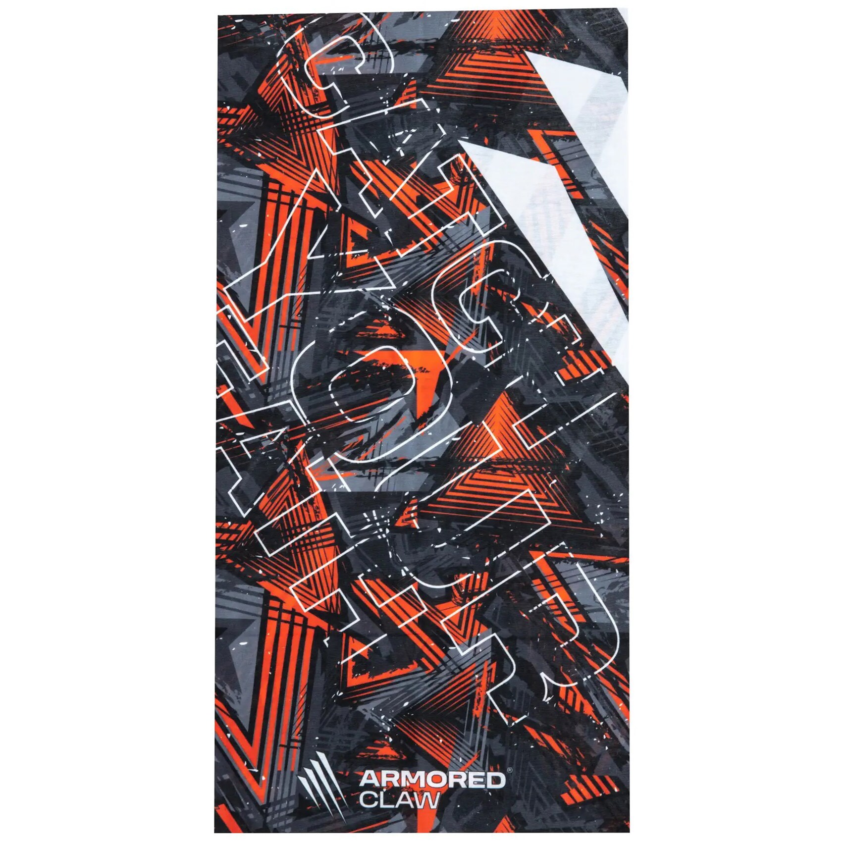 Armored Claw Protective Scarf - Orange/Grey