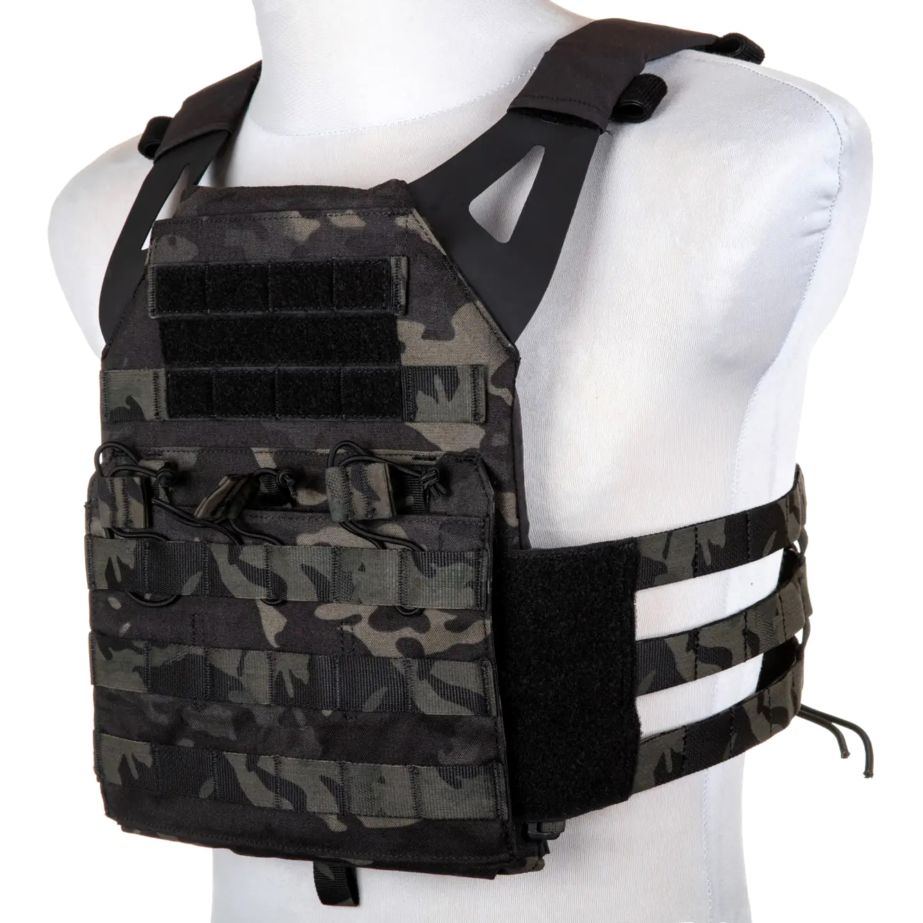 Ape Force Gear Jumper Plate Carrier 1.0 tactical vest - Arid MC Camo Black