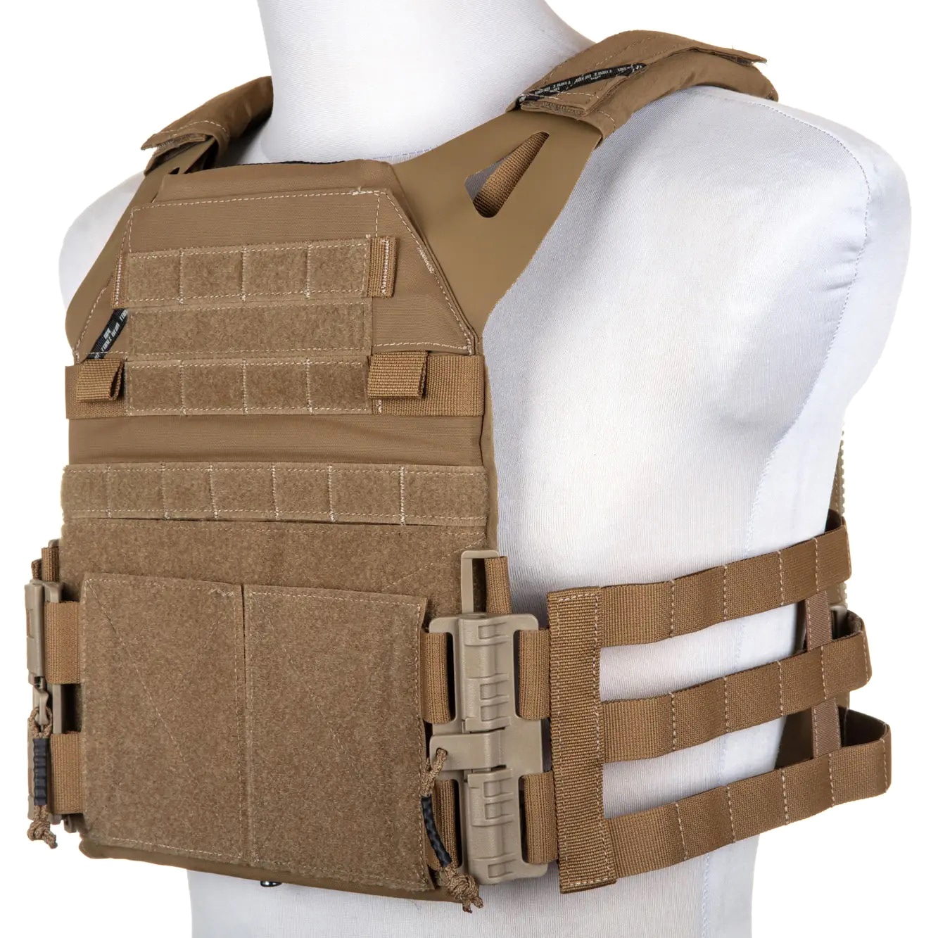 Ape Force Gear Jumper Plate Carrier 2.0 Tactical Vest - Coyote Brown