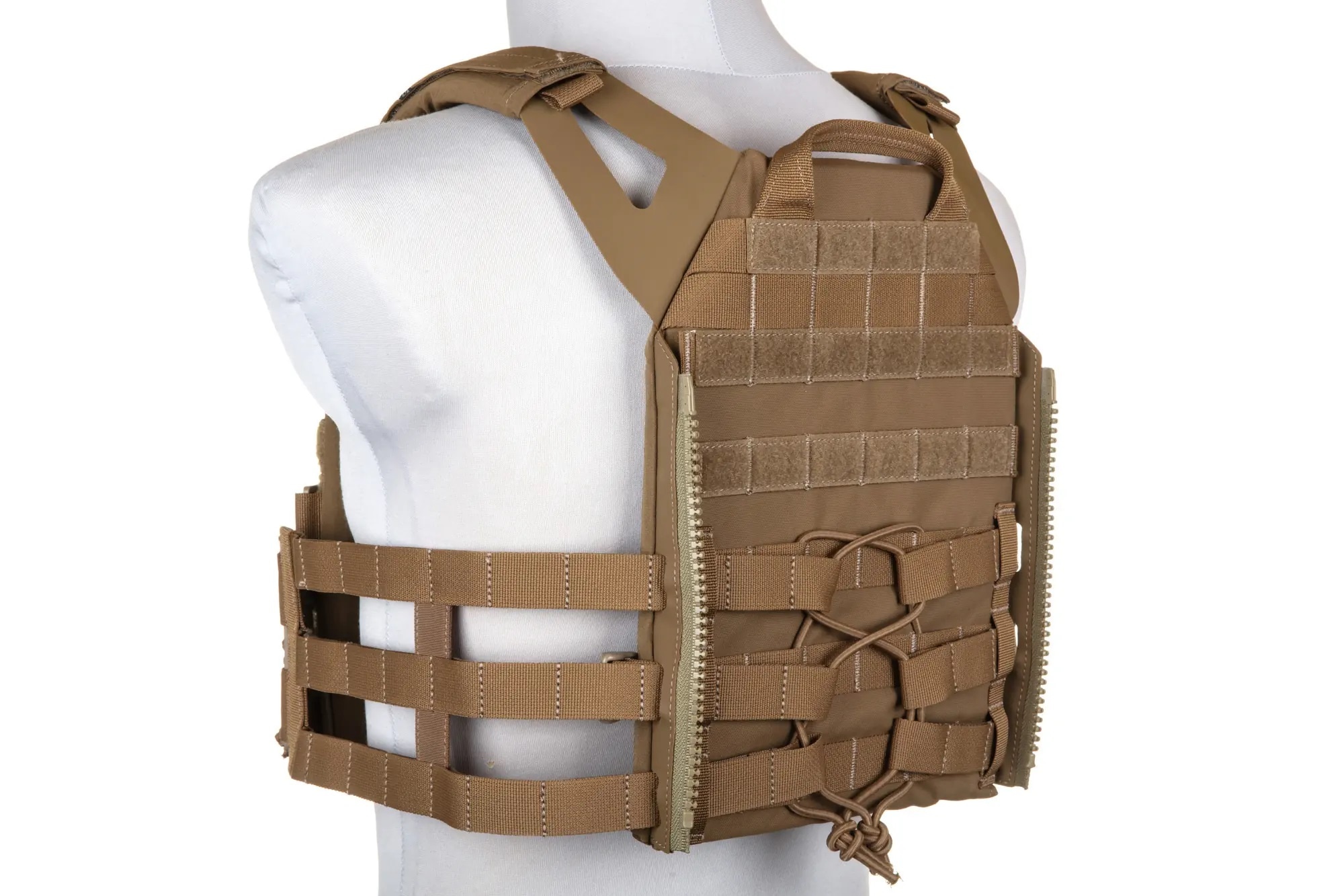 Ape Force Gear Jumper Plate Carrier 2.0 Tactical Vest - Coyote Brown