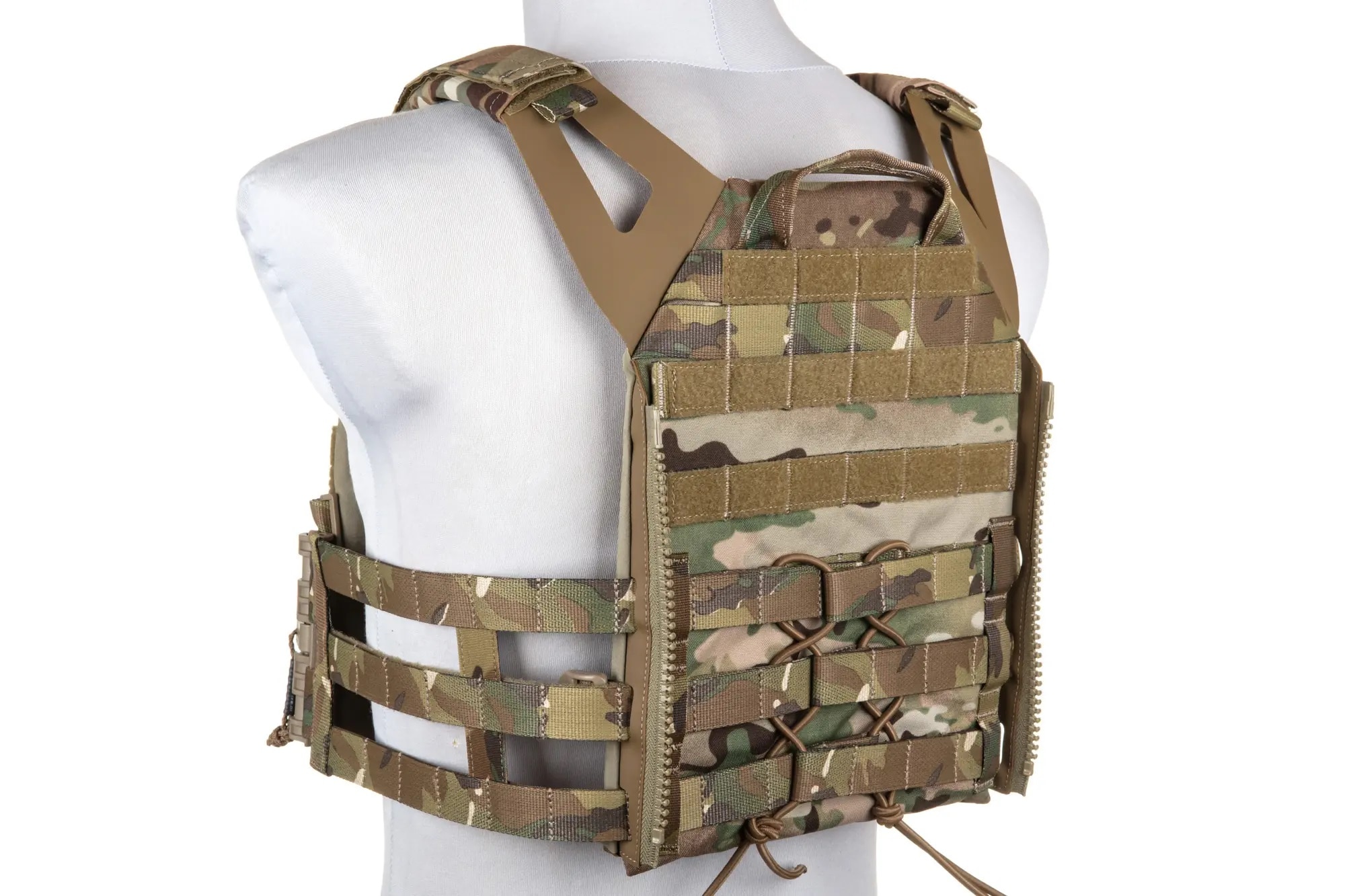 Ape Force Gear Jumper Plate Carrier 2.0 Tactical Vest - Arid MC Camo