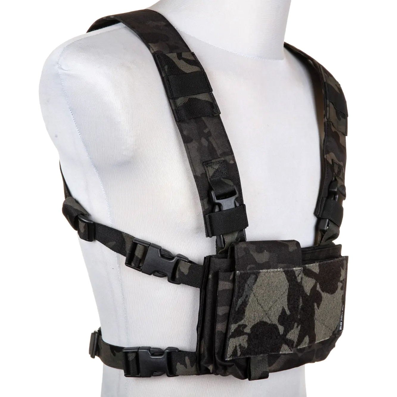 Ape Force Gear MK3 Basic Tactical Vest - Arid MC Camo Black