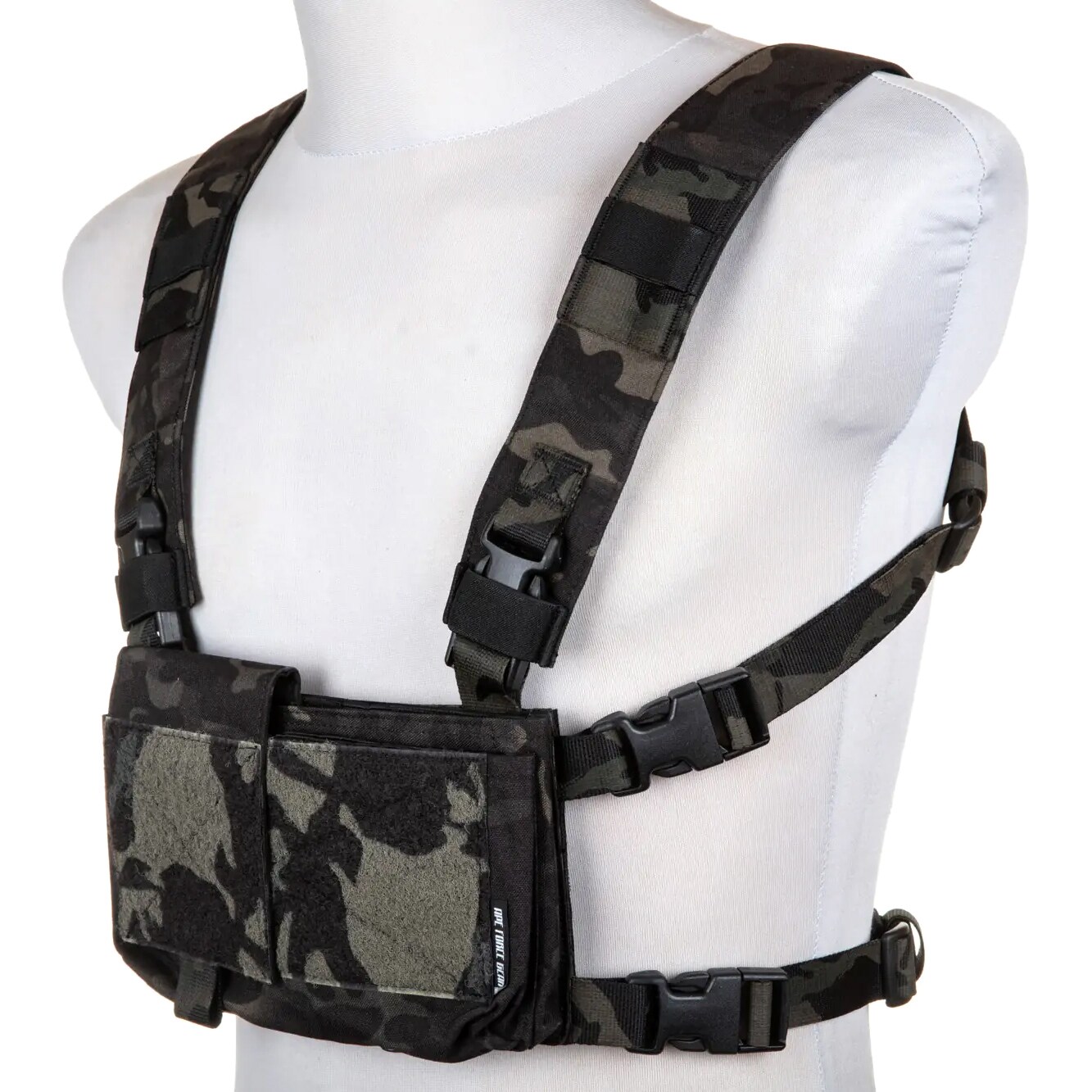 Ape Force Gear MK3 Basic Tactical Vest - Arid MC Camo Black