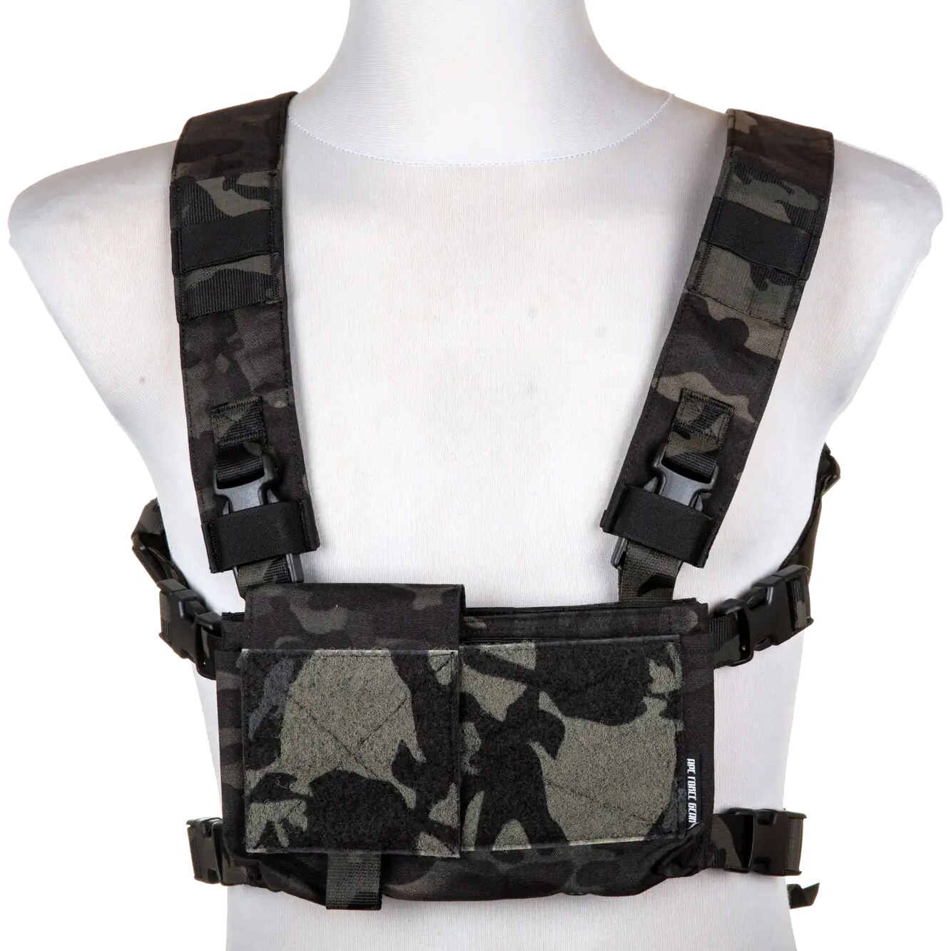 Ape Force Gear MK3 Basic Tactical Vest - Arid MC Camo Black