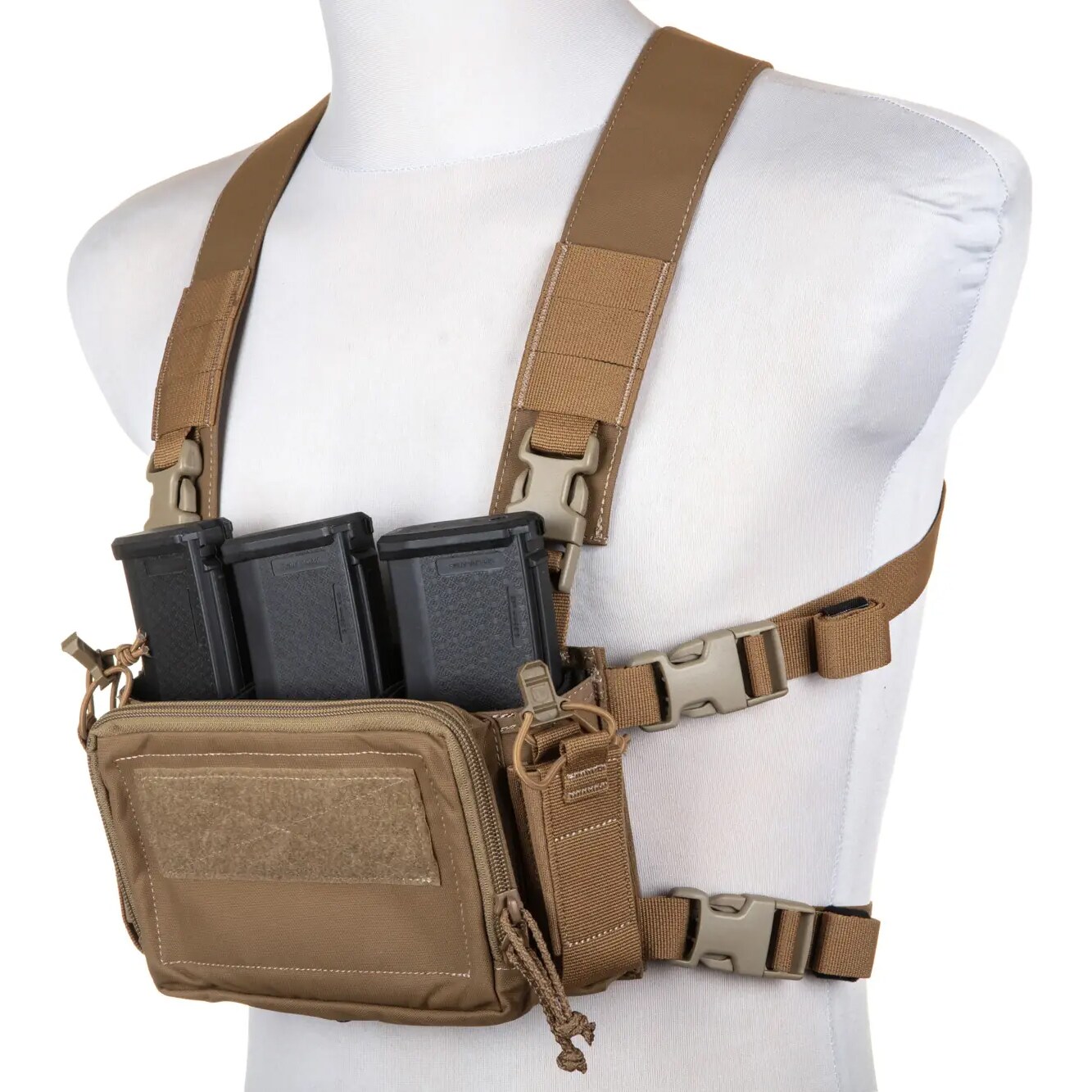 Ape Force Gear D3CRM Tactical Vest - Coyote Brown