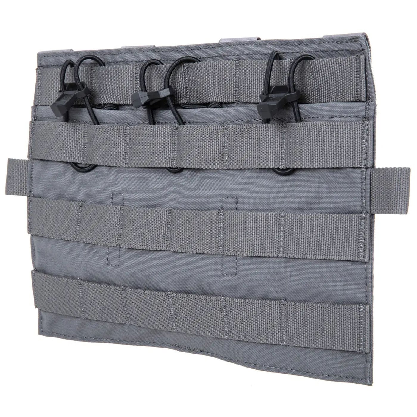 Ape Force Gear Flat Triple Magazine Pouch Panel - Wolf Grey