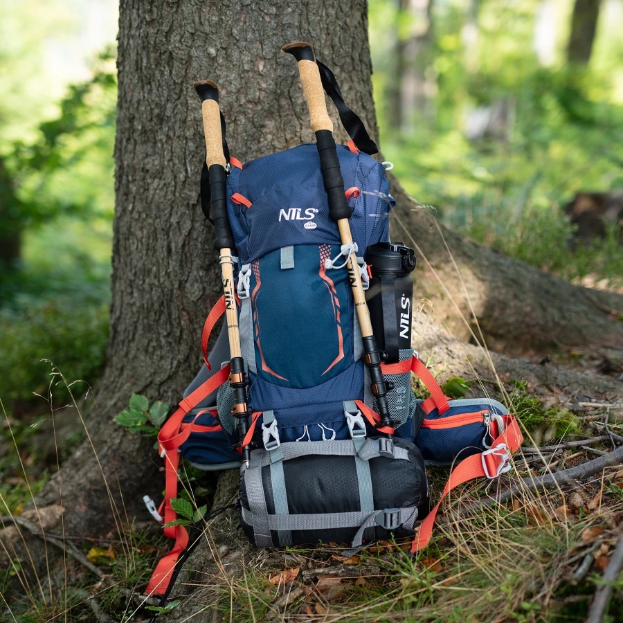 Nils Camp Northlake Backpack 30 + 10 l - Navy Blue