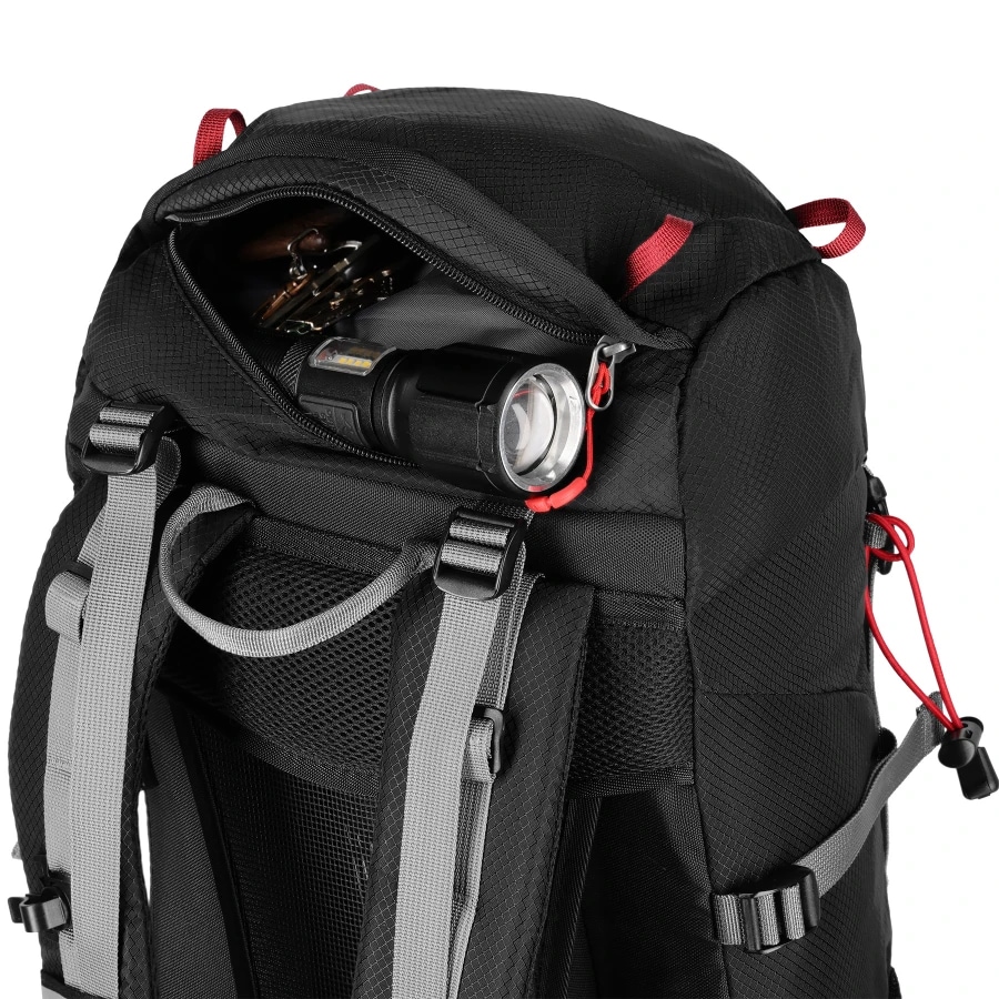 Nils Camp Northlake Backpack 30 + 10 l - Black