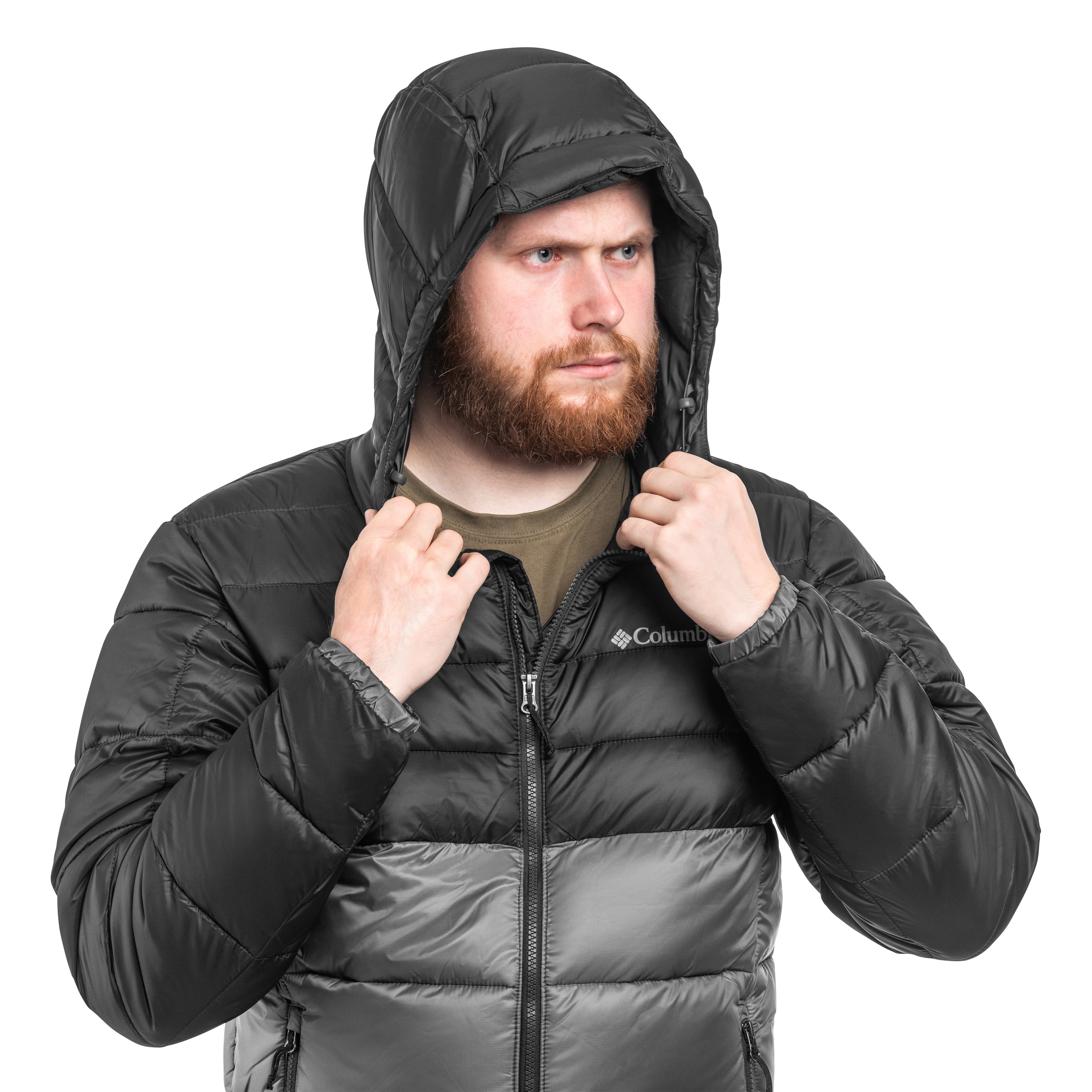 Columbia Buck Butte II Insulated Hooded Jacket - City Grey