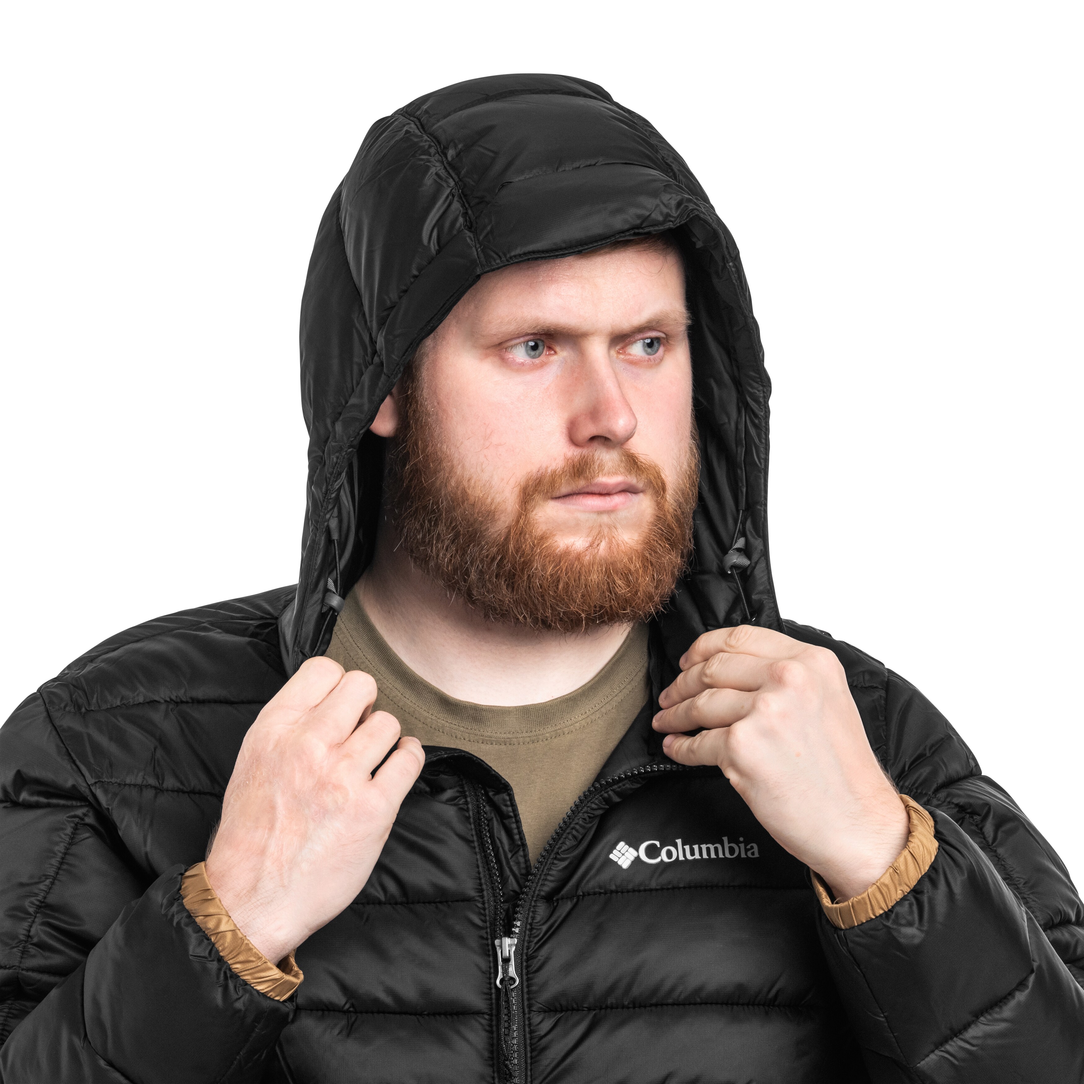 Columbia Buck Butte II Insulated Hooded Jacket - Delta/Black