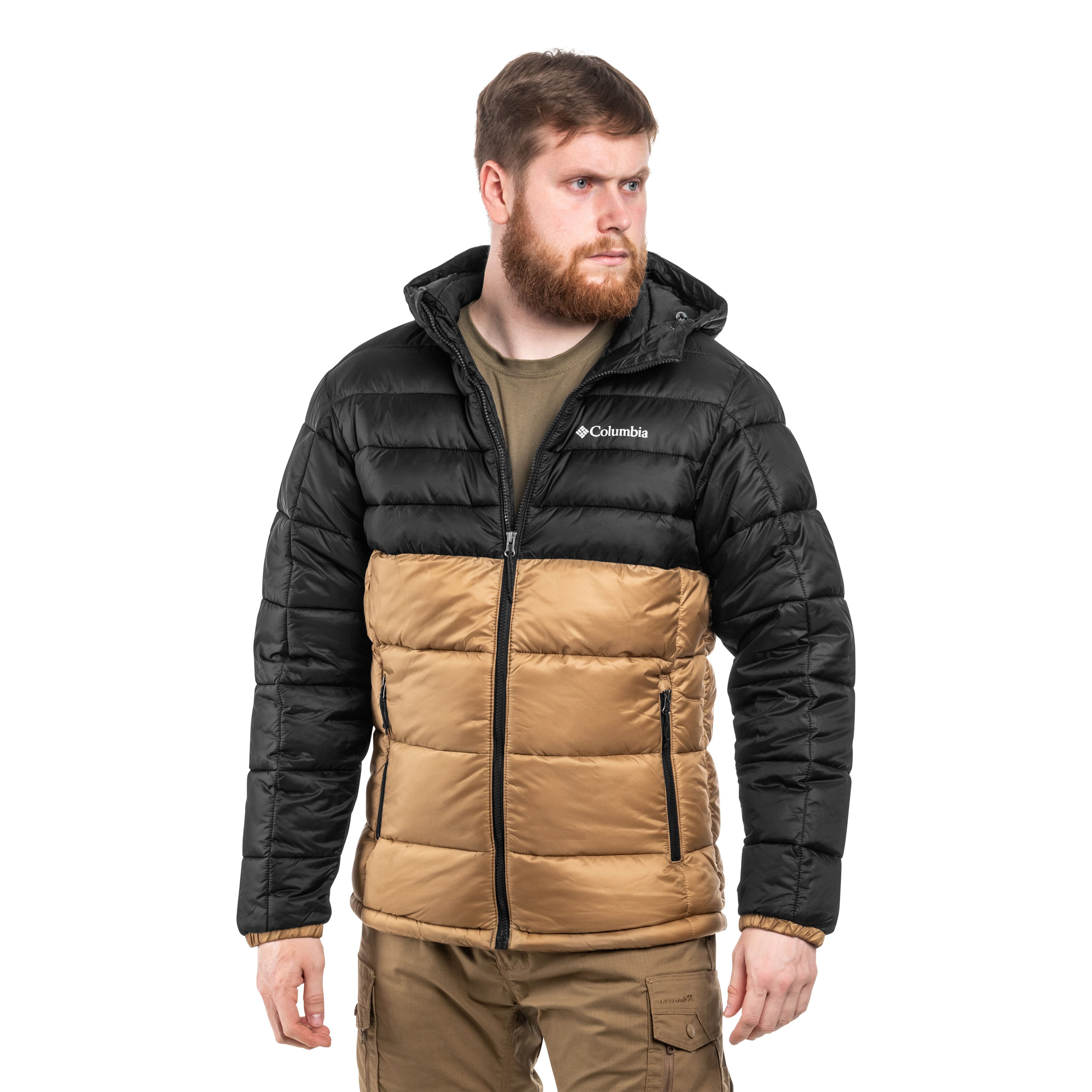 Columbia Buck Butte II Insulated Hooded Jacket - Delta/Black